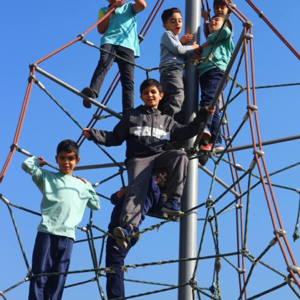 اردوی پارک طناب در روز دانش‌آموز